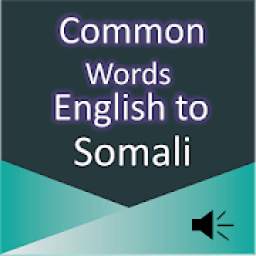 Common Words English to Somali