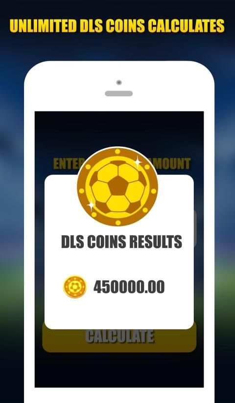 DLS Free Coins Calculator For Dream League Soccer screenshot 3