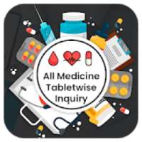 All Medicine Tabletwise Inquiry