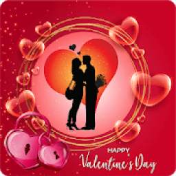 Happy Valentine's Day Photo Frame 2020: Romantic