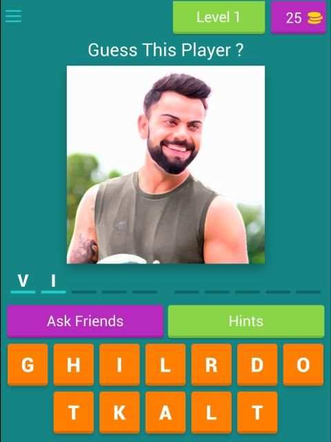 Guess Cricket Player स्क्रीनशॉट 10