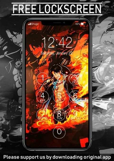 one piece lock screen wallpaper screenshot 3