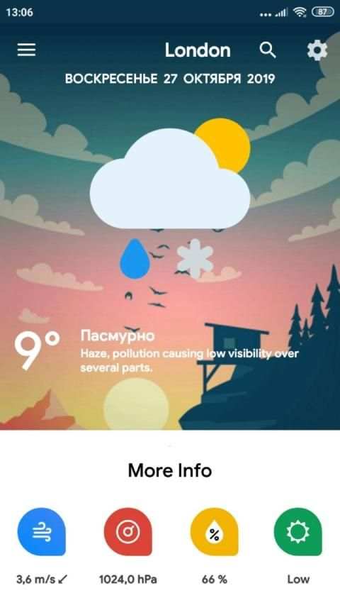 Weather Widget - погода screenshot 4