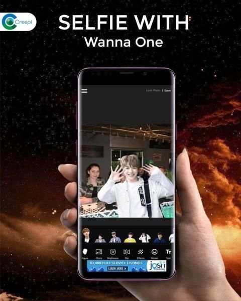 Wanna One Selfie Camera Pro screenshot 4