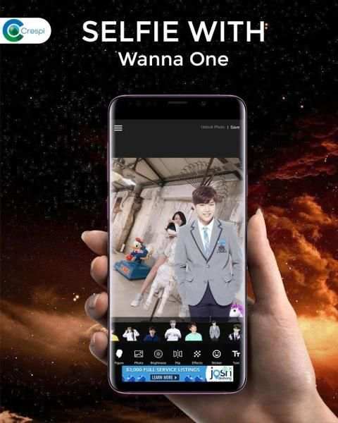 Wanna One Selfie Camera Pro screenshot 3