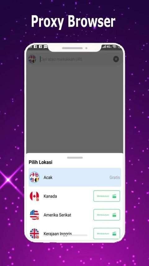 * BF Browser - Unblock Websites Free screenshot 1