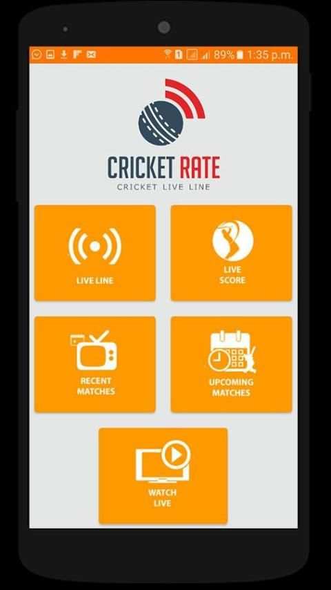 Cricket Rate - Live Line screenshot 1