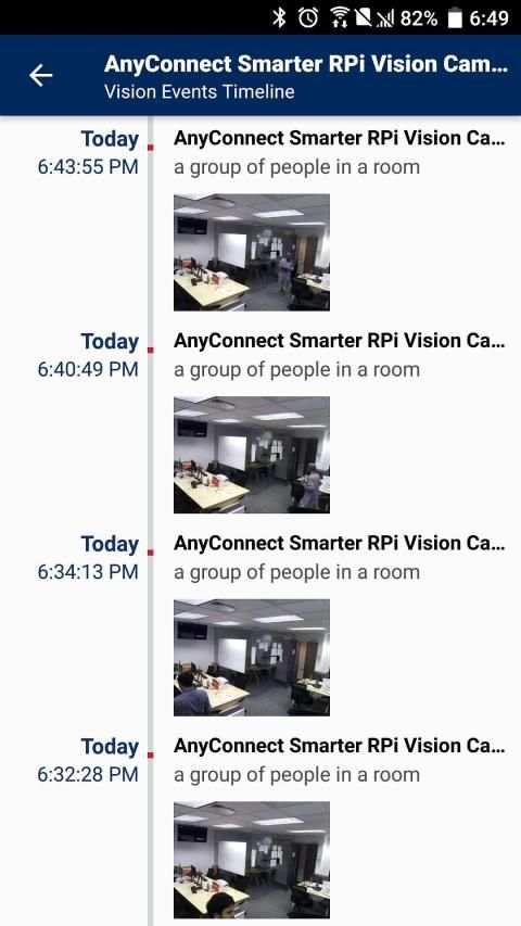 AnyConnect Smarter Camera App स्क्रीनशॉट 1