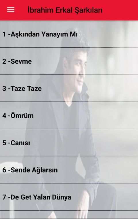 İbrahim Erkal Şarkıları İnternetsiz (50 Şarkı) скриншот 7