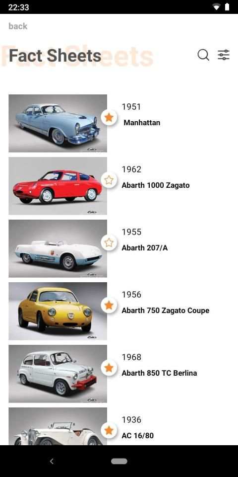 Classic Car Encyclopedia स्क्रीनशॉट 5