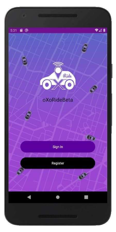 oXoRide User App स्क्रीनशॉट 4