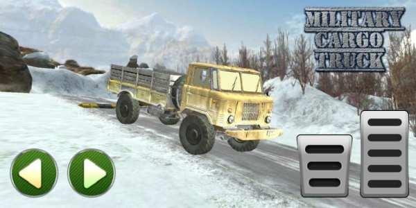 US Army Game Truck 3D स्क्रीनशॉट 1