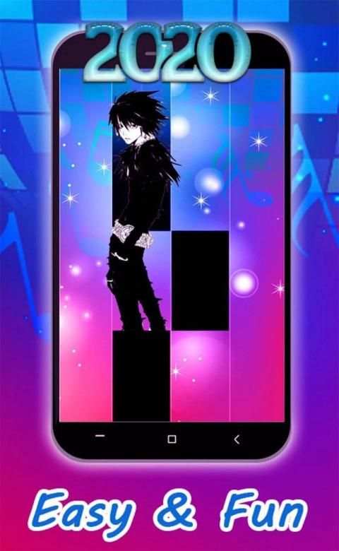 L Death Note Piano Tiles screenshot 1