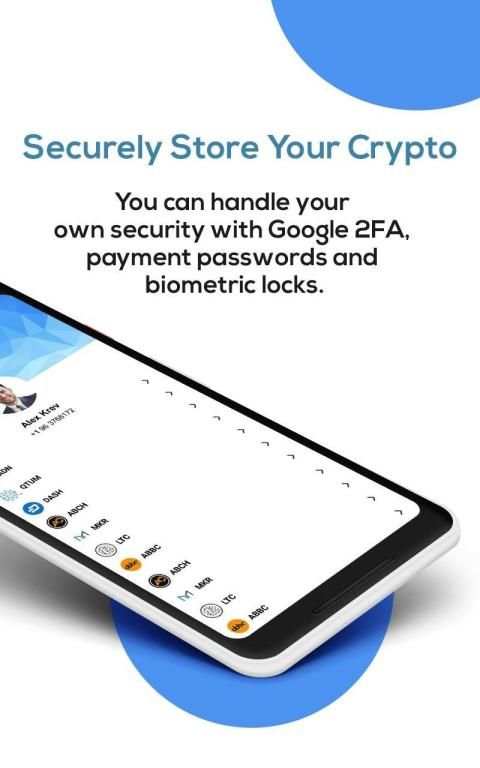 TYSLIN - Multicoin Wallet with Chat Messenger screenshot 2