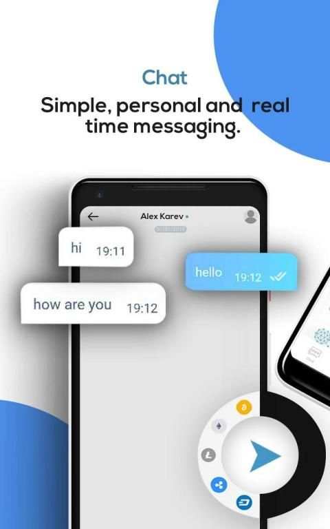 TYSLIN - Multicoin Wallet with Chat Messenger screenshot 6