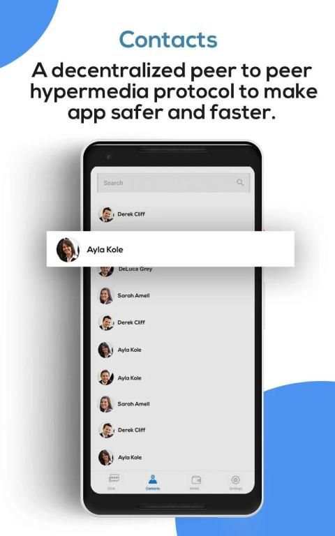 TYSLIN - Multicoin Wallet with Chat Messenger screenshot 1