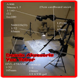 You Tuber Accessories Design icon