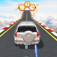 Impossible Mega Ramp Stunts - Prado Car Stunt Game