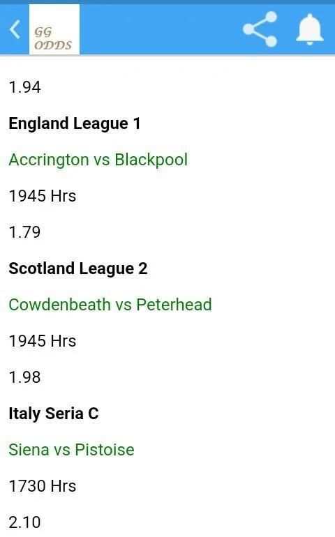 GG Predictions screenshot 3
