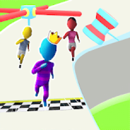 ikon Funny Race : Fun Human 3D Run