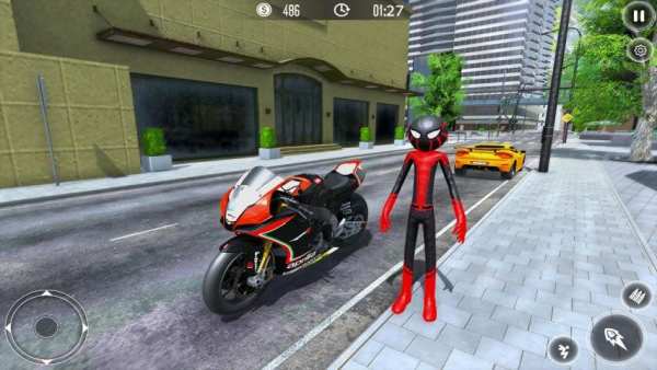 Stickman Crime City Game स्क्रीनशॉट 7