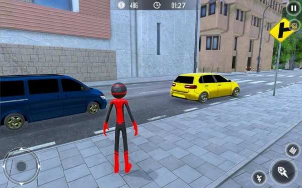Stickman Crime City Game screenshot 4