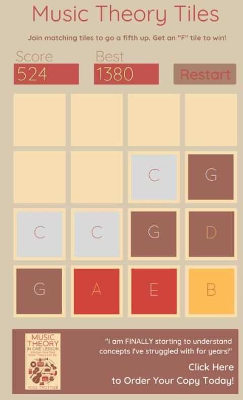 Music Theory Tiles स्क्रीनशॉट 1