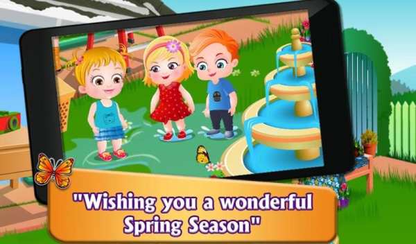 Baby Hazel Spring Time स्क्रीनशॉट 1