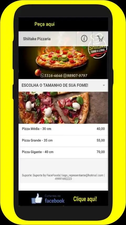 Download do APK de Pizzaria Forno Caipira para Android
