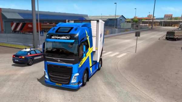 Driving Volvo Truck Simulator 19 screenshot 2