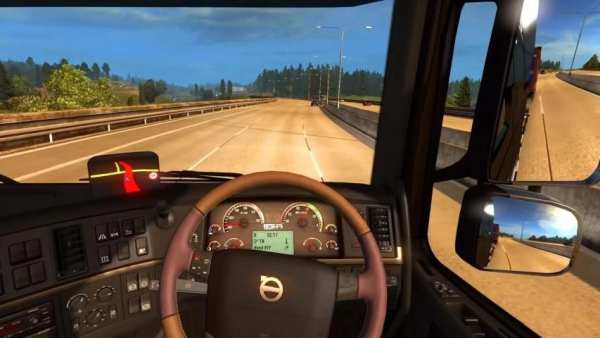 Driving Volvo Truck Simulator 19 screenshot 1