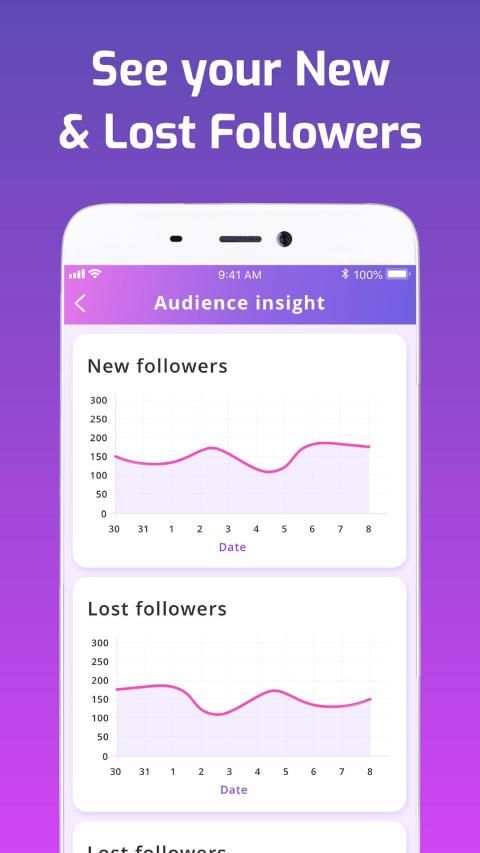 Followers Analytics for Instagram iMetric screenshot 4