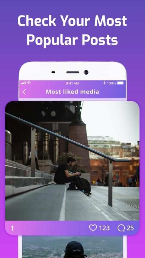 Followers Analytics for Instagram iMetric screenshot 2