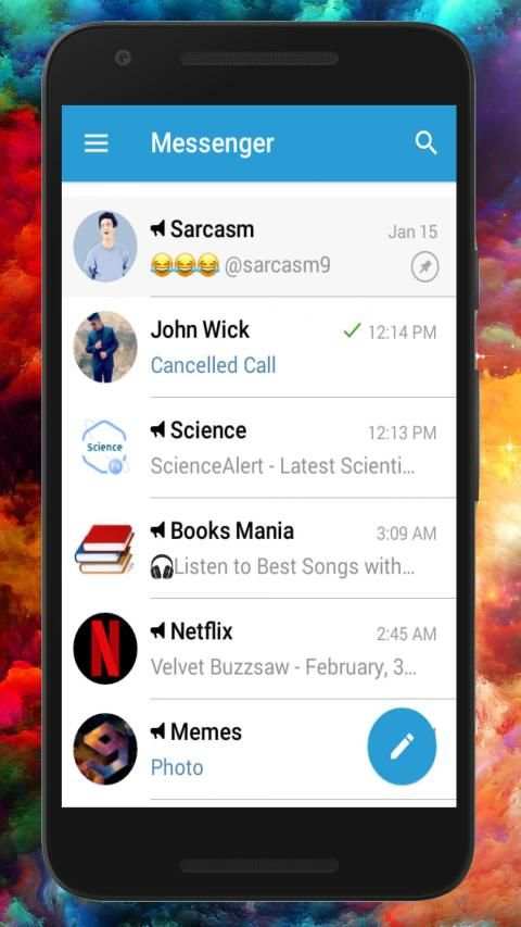 Messenger 2019: Free Calls & Messages screenshot 6