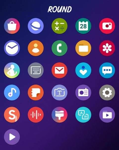 Samsung ONEUI Adaptive Icon Pack screenshot 5