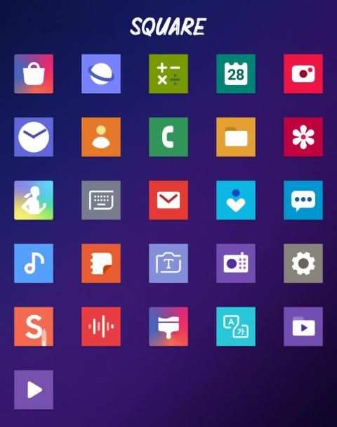 Samsung ONEUI Adaptive Icon Pack screenshot 3
