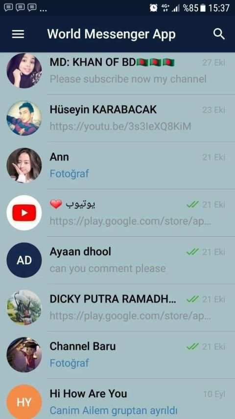 World Messenger App screenshot 6