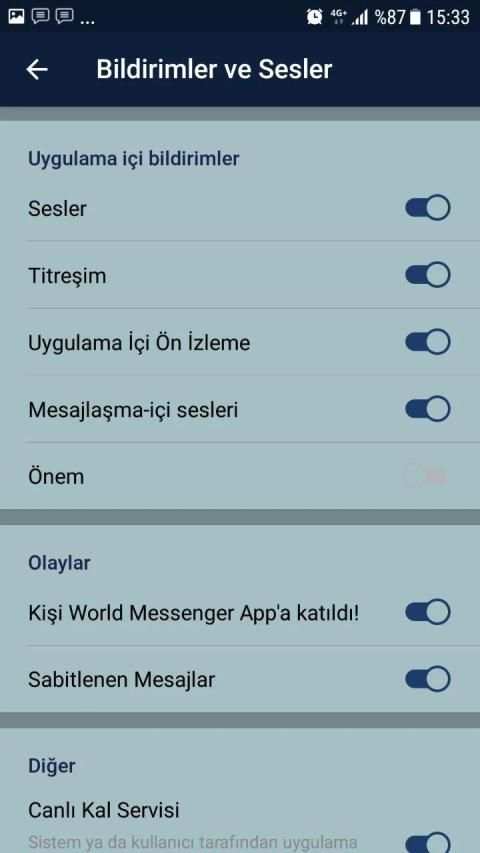 World Messenger App screenshot 2