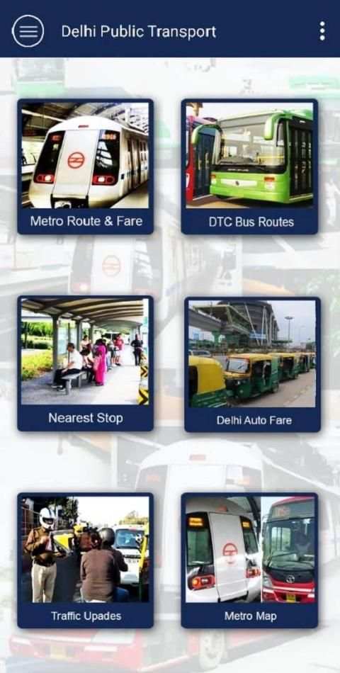 Delhi Public Transport - Metro and DTC Bus Routes screenshot 7