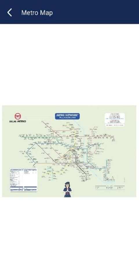 Delhi Public Transport - Metro and DTC Bus Routes screenshot 2