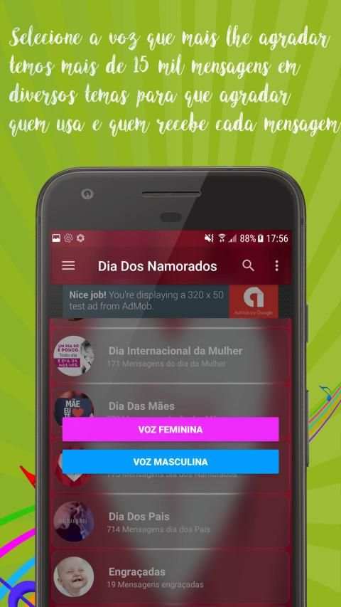 Áudio Mensagens Prontas Grátis - Emocionar é Amar screenshot 1