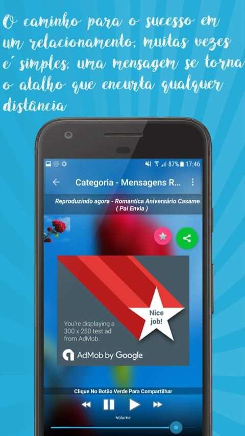 Áudio Mensagens Prontas Grátis - Emocionar é Amar screenshot 5