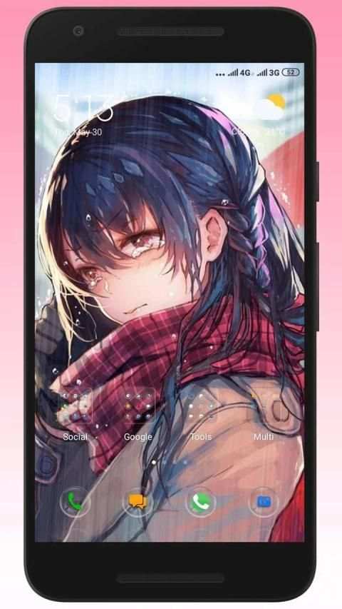 Girly Anime Wallpapers HD 4K (New Edition) screenshot 2