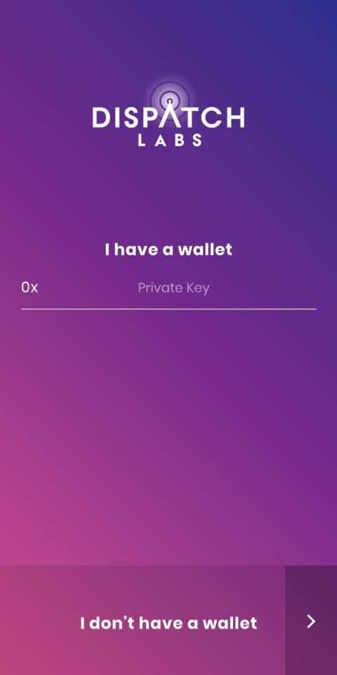 Dispatch Mobile Wallet screenshot 2