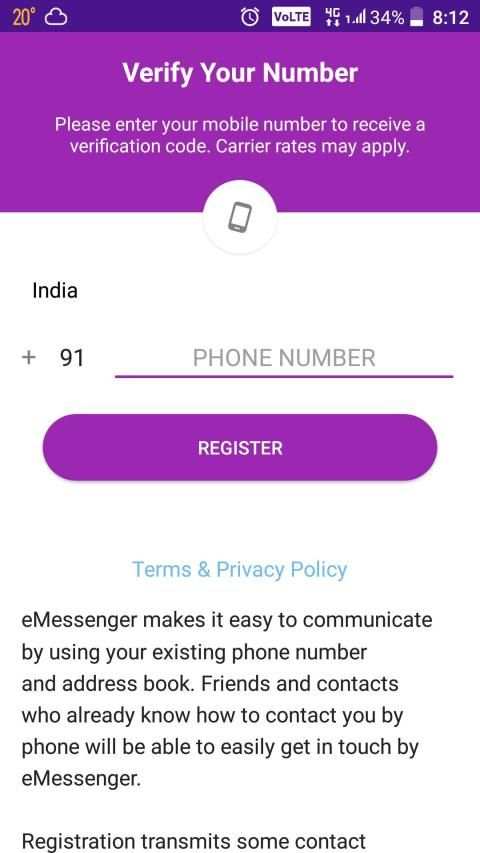 Plus Messenger- The eMessenger screenshot 1