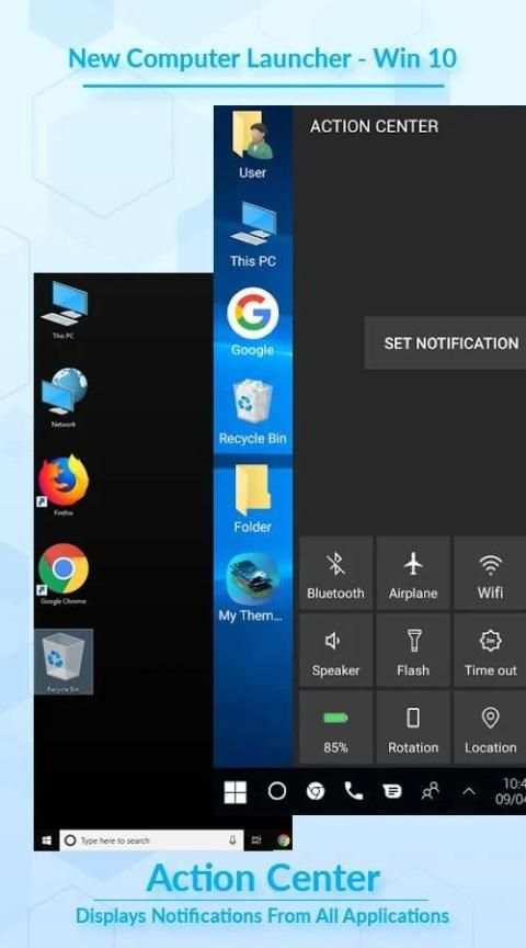 Computer Launcher For Win 10 Desktop Launcher 2020 screenshot 3