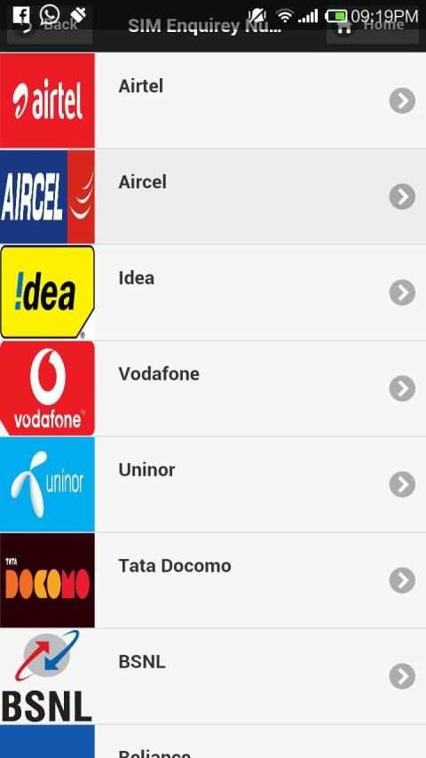 Sim Enquiry Numbers - Updated स्क्रीनशॉट 3