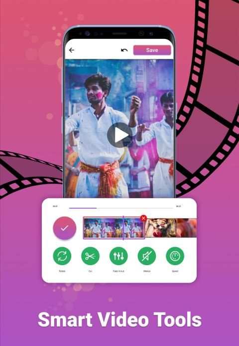 Video Editor * Videos+ screenshot 1