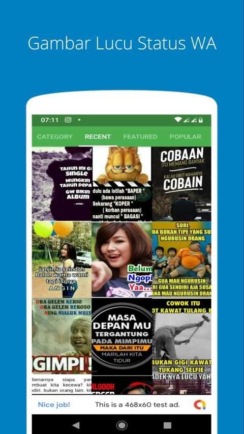 Gambar Lucu Status WA screenshot 1