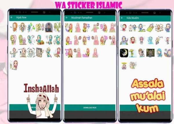 WA Sticker Islamic Cute WAStickerApps for WhatsApp screenshot 7